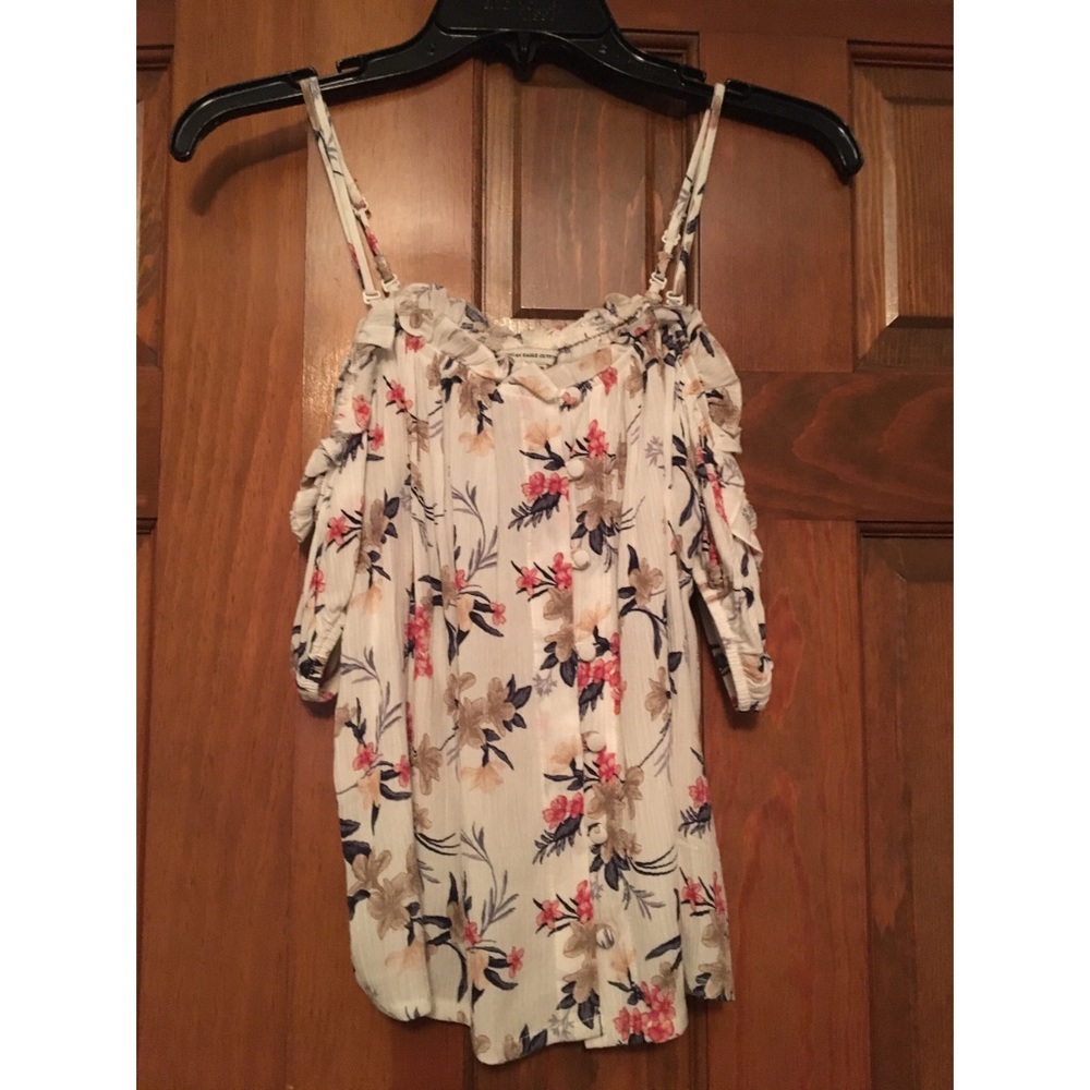 American Eagle Outfitters off the shoulder blouse